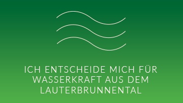Talwasser - Regionale Wasserkraft Lauterbrunnental
